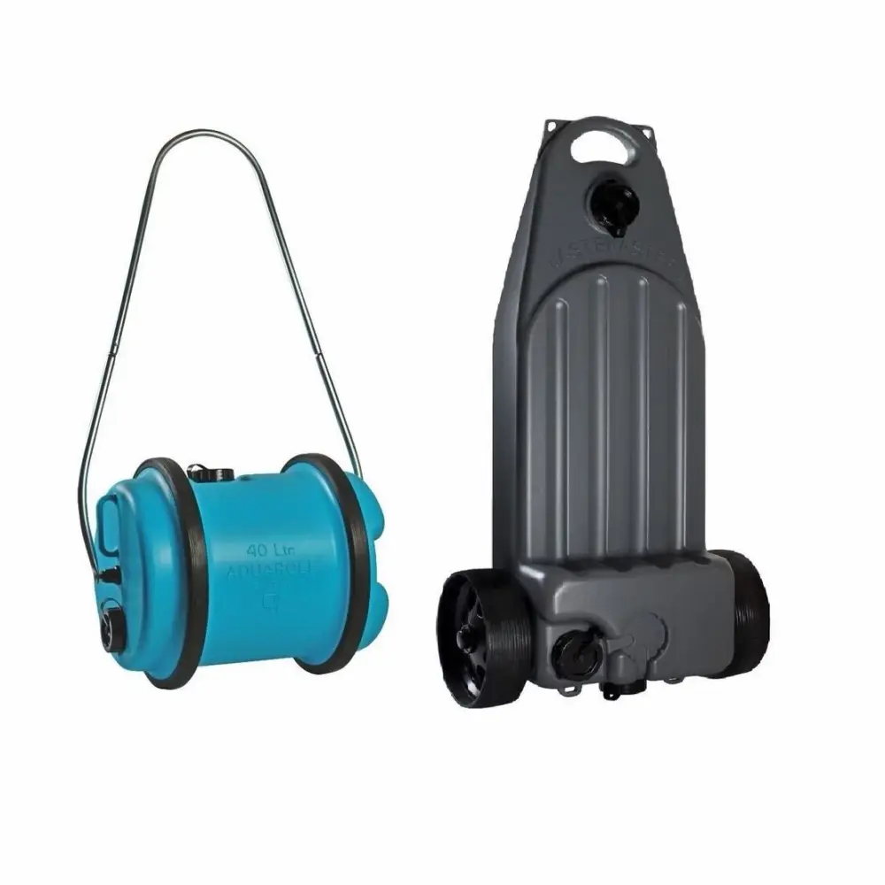 Aquaroll Economy 40L & Wastemaster Economy 38L Bundle Eco Caravan Water Kit