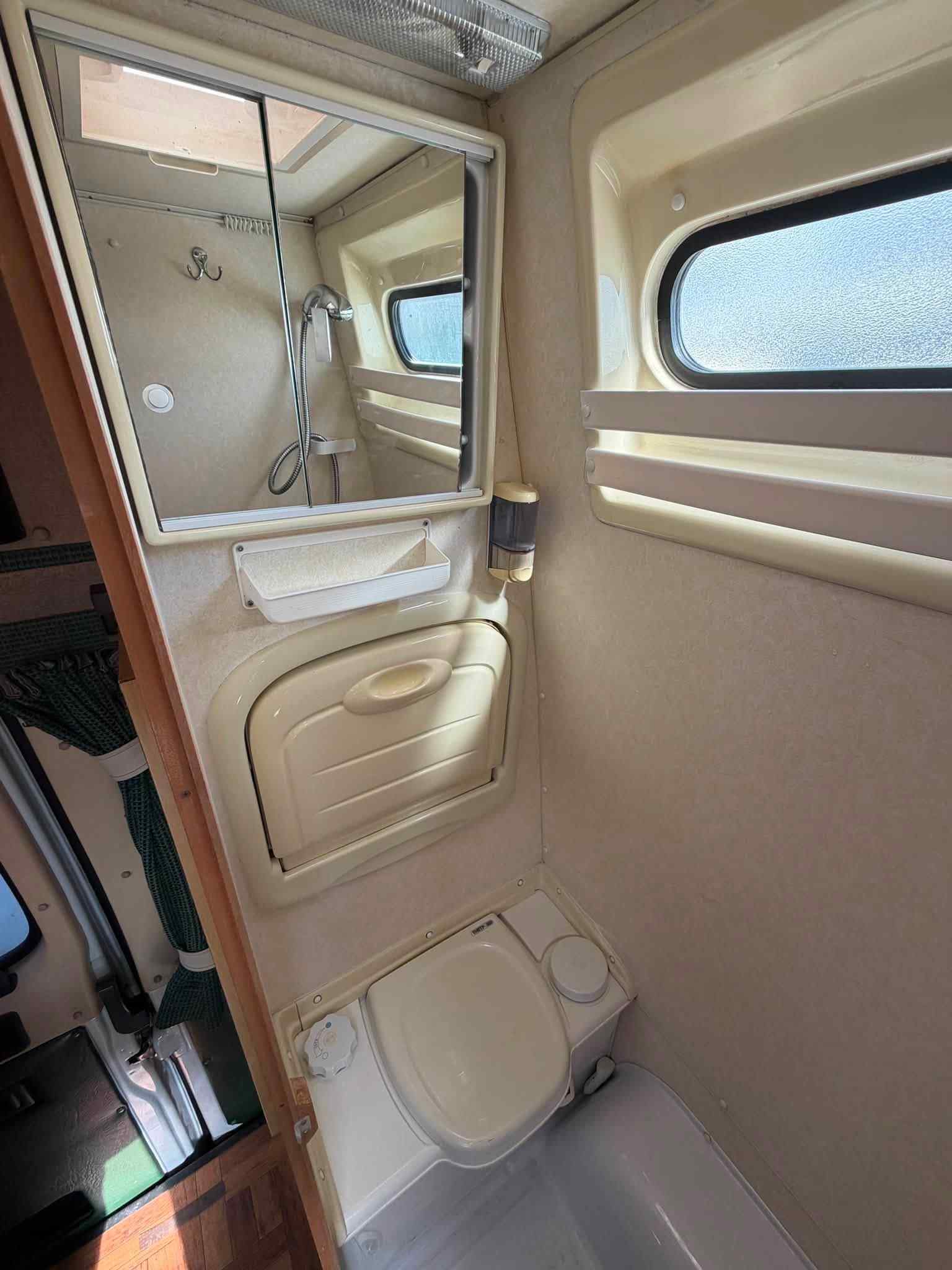 2004 Auto-Sleeper Symbol campervan washroom